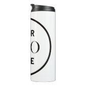 Aangepaste Logo Travel Tumbler Thermosbeker (Geroteerd rechts)