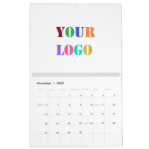 Aangepaste Logo Uw zakelijke promotiekalender Kalender