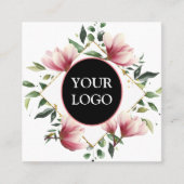 Aangepaste Logo Vierkante Visitekaartje (Voorkant)