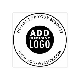 Aangepaste Logo voor bedrijfsmerken Rubberstempel