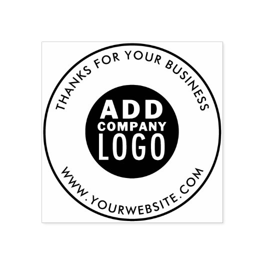 Aangepaste Logo voor bedrijfsmerken Rubberstempel (Afrduk)