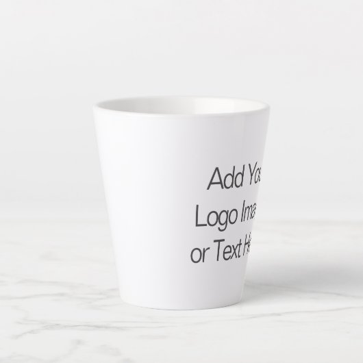 Aangepaste Logo voor bedrijfspromo-merk Latte Mok (Voorkant)