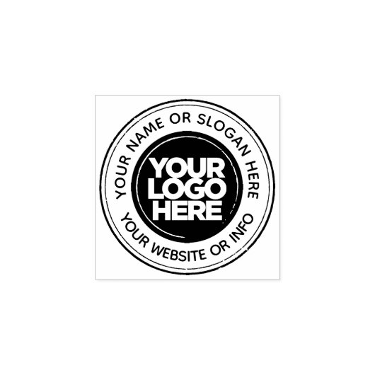 Aangepaste Logo voor bedrijven Rubberstempel (Afrduk)