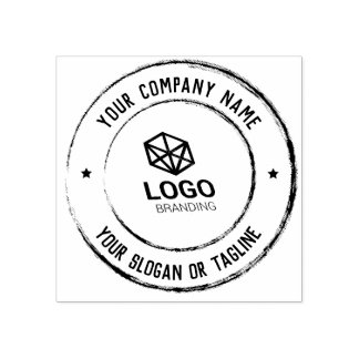 Aangepaste Logo voor bedrijven Rubberstempel