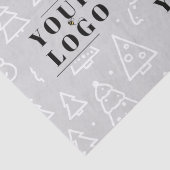 Aangepaste Logo voor kerstbomen met het merk Uw be Tissuepapier (Detail)