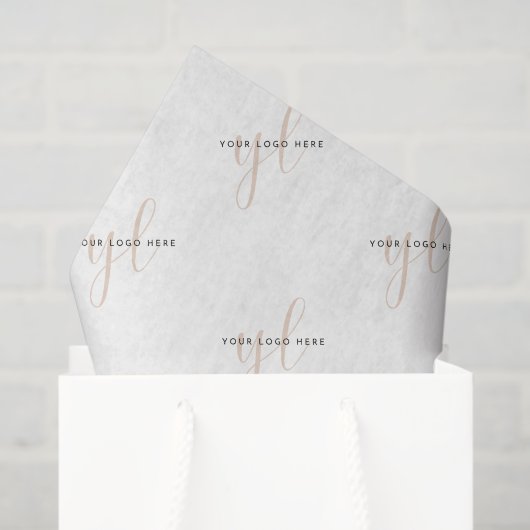 Aangepaste Logo voor kleine bedrijfspakketten Tissuepapier (Cadeauzakje)