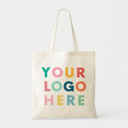 Aangepaste Logo voor kleine bedrijven Tote Bag (Voorkant)