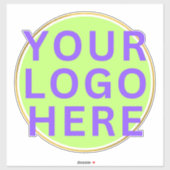 Aangepaste Logo voor koffer | Beste zaken Sticker (Vel)