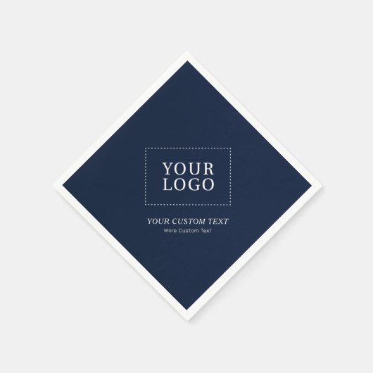 Aangepaste Logo voor Navy-merken Servet (Hoek)