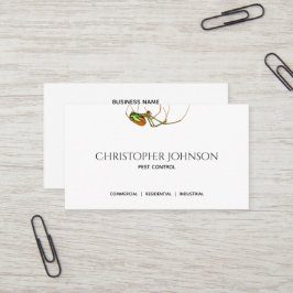 Aangepaste Logo voor professionele controle op de  Visitekaartje