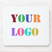 Aangepaste Logo voor uw bedrijf Aangepaste special Muismat (Voorkant)