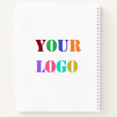 Aangepaste Logo voor uw bedrijf Aangepaste special Notitieboek (Achterkant)