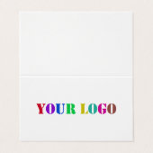 Aangepaste Logo voor uw bedrijf Aangepaste special Visitekaartjes (Buitenkant ongevouwen)