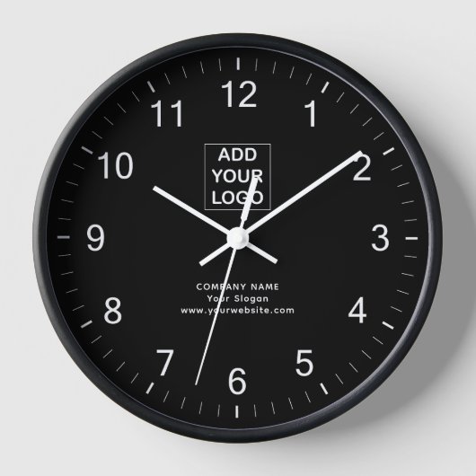 Aangepaste Logo voor zwart-witbedrijf (Voorkant)