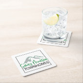 Aangepaste Logo Wegwerp Onderzetters (Insitu)