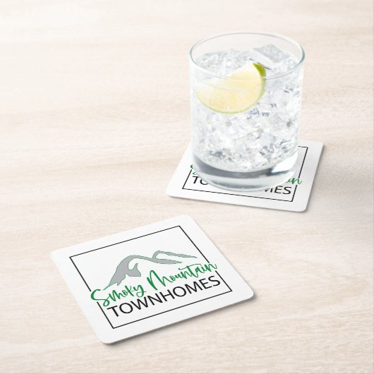 Aangepaste Logo Wegwerp Onderzetters (Insitu)