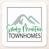 Aangepaste Logo Wegwerp Onderzetters (Voorkant)