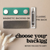 Aangepaste Logo werknemer Magnetic of Safety Pin Naamplaatje