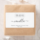 Aangepaste Logo zeep Label-Sticker Etiket (Insitu)