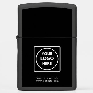 Aangepaste Logo Zippo aansteker | Minimalistische
