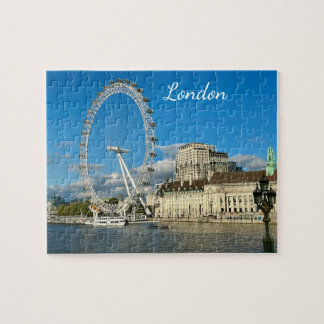 Aangepaste London Eye-reuzenrad en Theems Legpuzzel