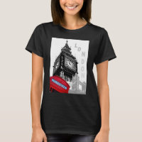 Aangepaste London Red Telephone Box Big Ben Clock