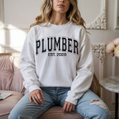 Aangepaste loodgieter Shirt voor collega's, verjaa