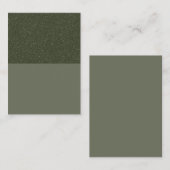Aangepaste loyaliteit Kaart – getextureerde top, g (Voorkant / Achterkant)