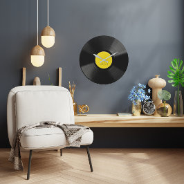 Aangepaste LP Vinyl Record wandklok Grote Klok