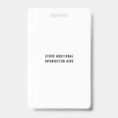 Aangepaste LPC Gecertificeerd professioneel counse Badge (Achterkant)