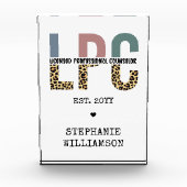 Aangepaste LPC-licentie voor professionele consult Fotoblokken (Voorkant)