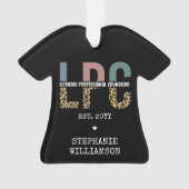 Aangepaste LPC-licentie voor professionele consult Ornament (voorkant)