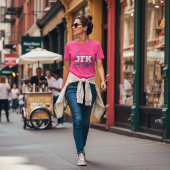 Aangepaste luchthavencode Stad & Staat Minimalisti T-shirt