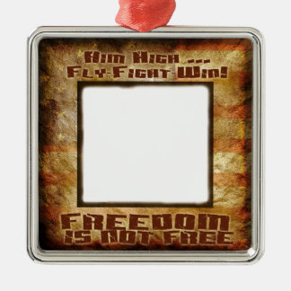 Aangepaste luchtmacht metalen ornament