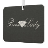 Aangepaste luchtverfrisser - Diamond Boss Lady (Links)