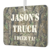 Aangepaste luchtverfrisser - Hunting Camo Grappige (Links)