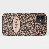 Aangepaste Luipaard Dierprint Mobiele Telefoon Hoe Case-Mate iPhone Case (Achterkant (horizontaal))