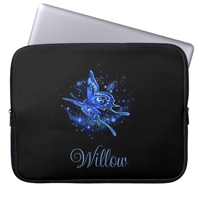 Aangepaste Lunar Moth Laptop Sleeve (Voorkant)