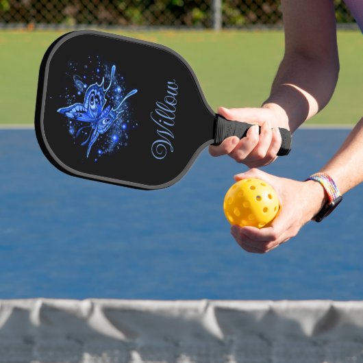 Aangepaste Lunar Moth Pickleball Paddle (Insitu)