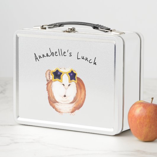 Aangepaste lunch met Guinee Pig Superstar (In situ)