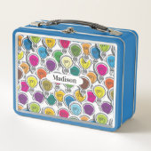 Aangepaste lunchboxen voor lightbulb Pattern (Voorkant)