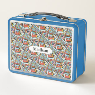 Aangepaste lunchvakken voor abstract standaard pat