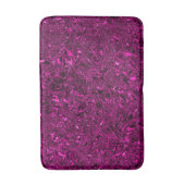 Aangepaste luxe magenta fijngemaakte folie badmat (Voorkant Verticaal)