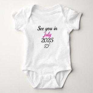 Aangepaste Maand, Tot ziens in 2025 Baby Newborn Romper