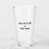 aangepaste maatbeker glas (Voorkant)