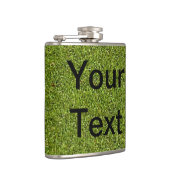 Aangepaste maatkolf met grijze achtergrond heupfles (Rechts)