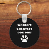 Aangepaste maatstekst van de grootste hond van de sleutelhanger (Voorkant)