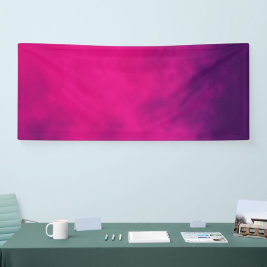 Aangepaste magenta gradiënt banner (Beurs)