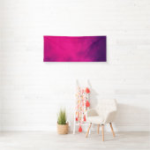 Aangepaste magenta kleurverloop banner (Insitu)