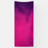 Aangepaste magenta kleurverloop banner (Verticaal)